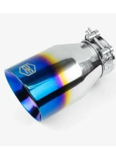 Aero Exhaust Blue Flame Tip 4.0" Out 2.25" In Double Wall Angle                                     - 10121 - Image 3