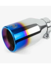 Aero Exhaust Blue Flame Tip 4.0" Out 2.25" In Double Wall                                     - 10123 - Image 3