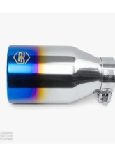 Aero Exhaust Blue Flame Tip 4.0" Out 2.25" In Double Wall                                     - 10123 - Image 2