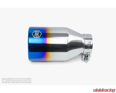 Aero Exhaust Blue Flame Tip 4.0" Out 2.25" In Double Wall - 10123