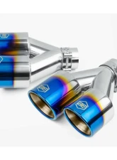 Aero Exhaust Blue Flame Tips 3.5" Dual Out 2.25" In Set/Pair                                     - 10126 - Image 3