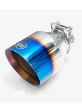 Aero Exhaust Blue Flame Tip 4.5" Out 2.5" In Double Wall Angle                                     - 10128 - Image 3