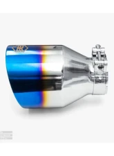 Aero Exhaust Blue Flame Tip 4.5" Out 2.5" In Double Wall Angle                                     - 10128 - Image 2