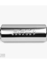 Aero Exhaust AR Resonator 4.0" Round Body 2.25" In/Out 10.0" Long                                     - AR225 - Image 2