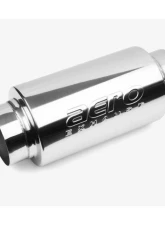 Aero Exhaust AR Resonator 6.0" Round Body 4.0" In/Out 10.0" Long                                     - AR40 - Image 3