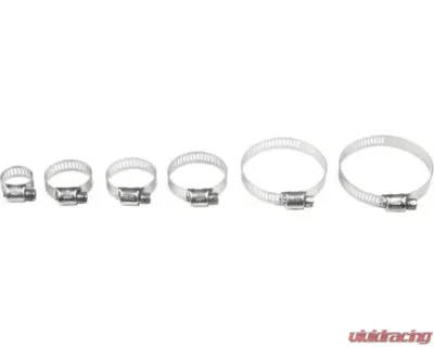 Helix 8-22mm Stainless Steel Hose Clamps 10/Pk - 111-6206