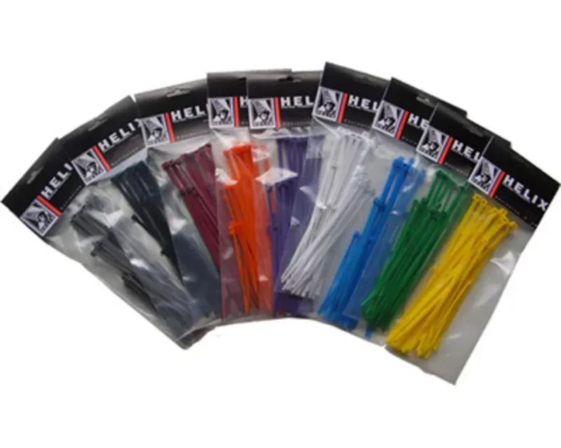 Helix 4" Cable Ties Grey 100/Pk - 303-4108