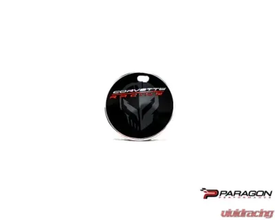 Paragon Performance Jake Skull Center Caps Chevrolet C8 Corvette 2020-2024 - 84385014