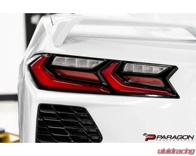 Paragon Performance Tail Light Reflectors Overlay For Chevrolet C8 Corvette 2020-2023 - C8-TL-REF