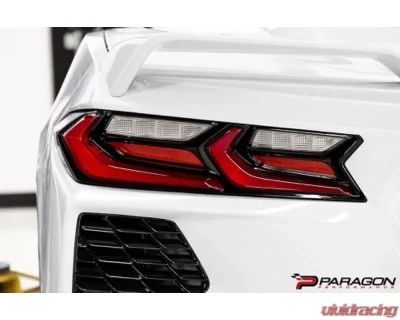 Paragon Performance Tail Light Reflectors Overlay For Chevrolet C8 Corvette 2020-2023 - C8-TL-REF