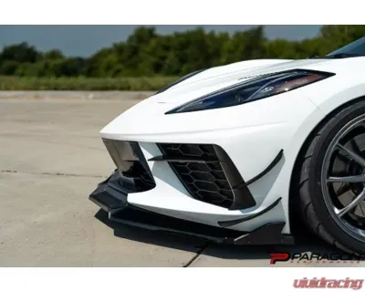 Paragon Performance Maxton Design 4pc Aero Kit Chevrolet C8 Corvette 2020-2024 - MXT-C8-FD1-DS1-RD1