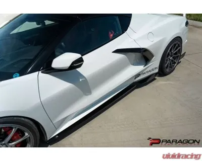 Paragon Performance Maxton Design 4pc Aero Kit Chevrolet C8 Corvette 2020-2024 - MXT-C8-FD1-DS1-RD1
