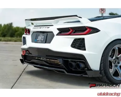 Paragon Performance Maxton Design 4pc Aero Kit Chevrolet C8 Corvette 2020-2024 - MXT-C8-FD1-DS1-RD1