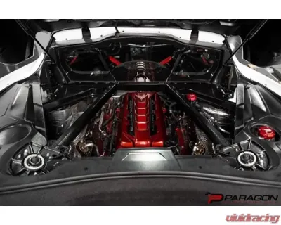 Paragon Performance Billet Strut Tower Support Bar Chevrolet C8 Corvette 2020-2024 - PP-00030