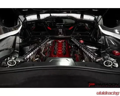 Paragon Performance Billet Strut Tower Support Bar Chevrolet C8 Corvette 2020-2024 - PP-00030