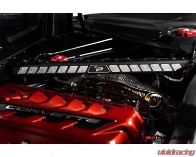 Paragon Performance Billet Strut Tower Support Bar Chevrolet C8 Corvette 2020-2024 - PP-00030