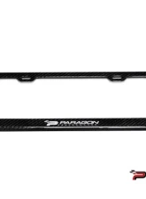 Paragon Performance Carbon Fiber License Plate Frame Chevrolet C8 Corvette Coupe 2020-2024                                     - PP-A0001 - Image 2