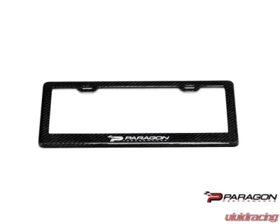 Paragon Performance Carbon Fiber License Plate Frame Chevrolet C8 Corvette Coupe 2020-2024 - PP-A0001