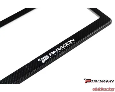 Paragon Performance Carbon Fiber License Plate Frame Chevrolet C8 Corvette Coupe 2020-2024 - PP-A0001