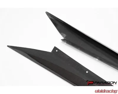 Paragon Performance Carbon Fiber Rocker Panel Extensions Chevrolet C8 Corvette 2020-2024 - PP-C0002