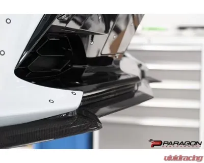 Paragon Performance 5VM Style Carbon Fiber Front Lip/Spoiler Chevrolet C8 Corvette 2020-2024 - PP-C0004