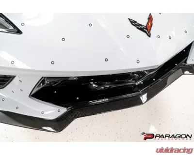 Paragon Performance 5VM Style Carbon Fiber Front Lip/Spoiler Chevrolet C8 Corvette 2020-2024 - PP-C0004