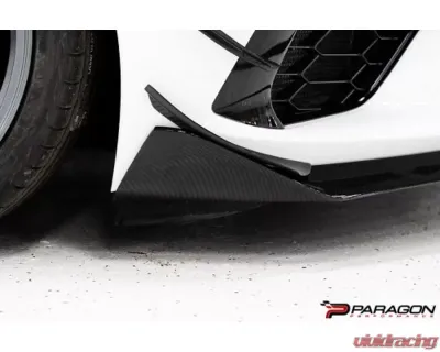 Paragon Performance 5VM Style Carbon Fiber Front Lip/Spoiler Chevrolet C8 Corvette 2020-2024 - PP-C0004