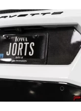 Paragon Performance Carbon Fiber / Flash License Plate Insert Chevrolet C8 Corvette 2020-2024                                     - PP-C0006 - Image 5