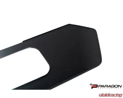 Paragon Performance Carbon Fiber / Flash License Plate Insert Chevrolet C8 Corvette 2020-2024 - PP-C0006