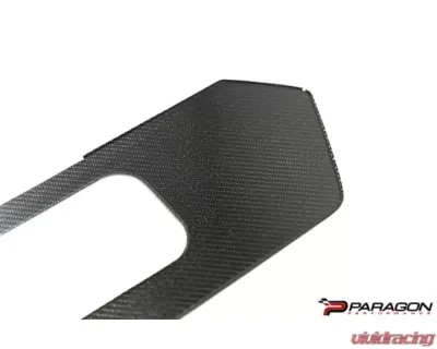 Paragon Performance Carbon Fiber / Flash License Plate Insert Chevrolet C8 Corvette 2020-2024 - PP-C0006