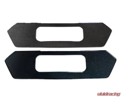 Paragon Performance Carbon Fiber / Flash License Plate Insert Chevrolet C8 Corvette 2020-2024 - PP-C0006