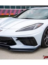 Paragon Performance 5VM Style Carbon Flash Front Lip/Spoiler Chevrolet C8 Corvette 2020-2024                                     - PP-C0007 - Image 2