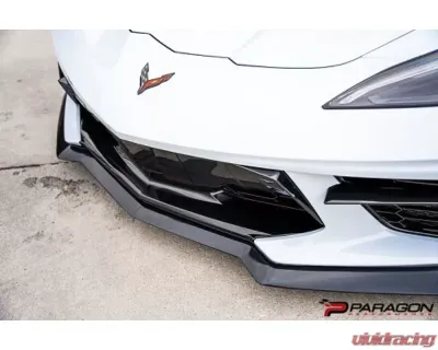 Paragon Performance 5VM Style Carbon Flash Front Lip/Spoiler Chevrolet C8 Corvette 2020-2024 - PP-C0007