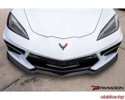Paragon Performance 5VM Style Carbon Flash Front Lip/Spoiler Chevrolet C8 Corvette 2020-2024 - PP-C0007