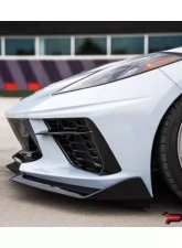 Paragon Performance 5VM Style Carbon Flash Front Lip/Spoiler Chevrolet C8 Corvette 2020-2024                                     - PP-C0007 - Image 6