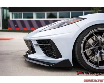 Paragon Performance 5VM Style Carbon Flash Front Lip/Spoiler Chevrolet C8 Corvette 2020-2024 - PP-C0007