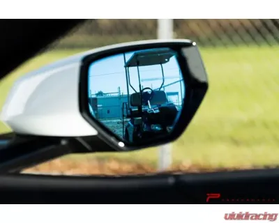 Paragon Performance Wide Angle Convex Mirrors Chevrolet C8 Corvette 2020-2024 - PP-C8-WAM