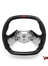 Paragon Performance C8 Z06 Style Corvette Carbon Fiber Steering Wheel Chevrolet C8 Corvette 2020-2024                                     - PP-STW001 - Image 2