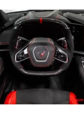 Paragon Performance C8 Z06 Style Corvette Carbon Fiber Steering Wheel Chevrolet C8 Corvette 2020-2024                                     - PP-STW001 - Image 7