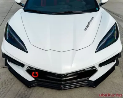 Paragon Performance Maxton Design 4 pcs Aero Kit - without Winglets Chevrolet C8 Corvette Stingray 2020-2024 - MXT-C8-FD2-DS2-RD2