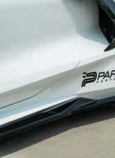 Paragon Performance Maxton Design 4 pcs Aero Kit - without Winglets Chevrolet C8 Corvette Stingray 2020-2024                                     - MXT-C8-FD2-DS2-RD2 - Image 7