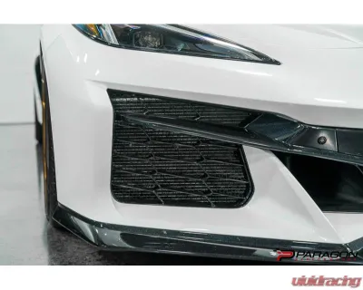 Paragon Performance OEM Style Radiator Guards | Grill Guards Chevrolet C8 Corvette E-Ray | Z06 2023-2025 - PP-G0003