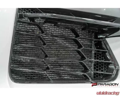 Paragon Performance OEM Style Radiator Guards | Grill Guards Chevrolet C8 Corvette E-Ray | Z06 2023-2025 - PP-G0003