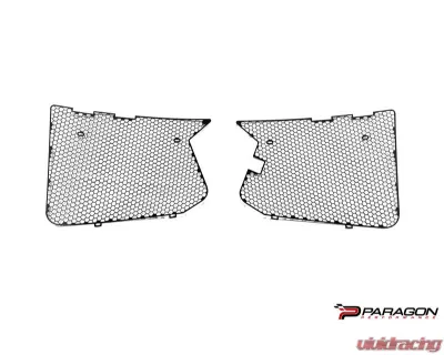Paragon Performance OEM Style Radiator Guards | Grill Guards Chevrolet C8 Corvette E-Ray | Z06 2023-2025 - PP-G0003