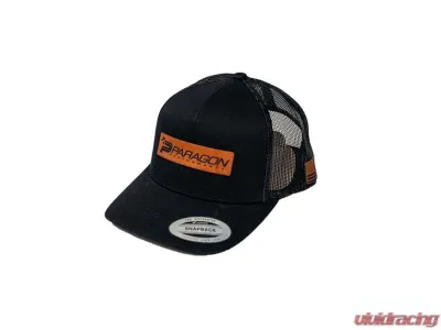 Paragon Performance Mesh Snapback Hat - PP-Hat-BLACK
