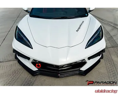 Paragon Performance Maxton Design Front Splitter Chevrolet Corvette Stingray C8 2020-2024 - MFD2