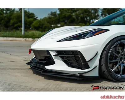 Paragon Performance Maxton Design Front Splitter Chevrolet Corvette Stingray C8 2020-2024 - MFD2