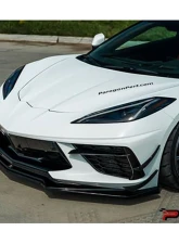 Paragon Performance Maxton Design Front Splitter Chevrolet Corvette Stingray C8 2020-2024                                     - MFD2 - Image 8