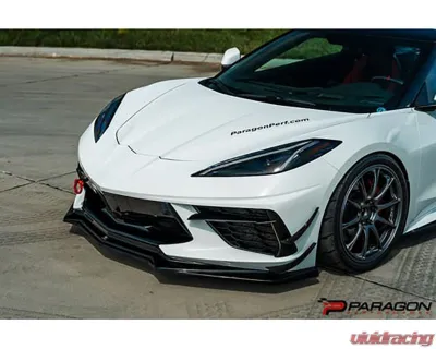 Paragon Performance Maxton Design Front Splitter Chevrolet Corvette Stingray C8 2020-2024 - MFD2