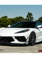 Paragon Performance Maxton Design Front Splitter Chevrolet Corvette Stingray C8 2020-2024                                     - MFD2 - Image 9